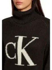 Calvin Klein Jeans Damen Pullover Schwarz | online kaufen