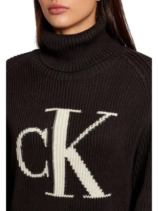 Calvin Klein Jeans Damen Pullover Schwarz | online kaufen