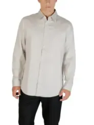 Armani Exchange Herren Hemd Grau | online kaufen
