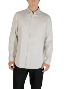 Armani Exchange Herren Hemd Grau mieten – Flex-Fashion Verleih