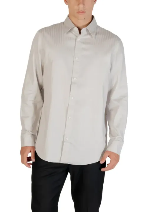 Armani Exchange Herren Hemd Grau | online kaufen