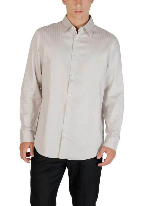 Armani Exchange Herren Hemd Grau | online kaufen