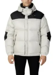 Blauer 333152 gesteppte Winterjacke Herren