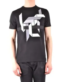 Neil Barrett Herren T-Shirt Schwarz XS leihen bei Flex-Fashion