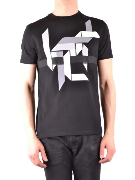 Neil Barrett Herren T-Shirt Schwarz | online kaufen