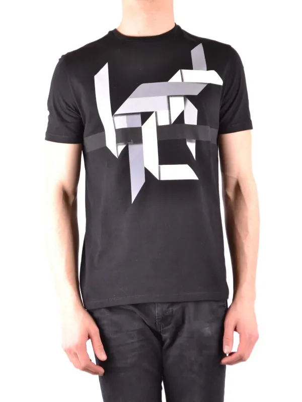 Neil Barrett Herren T-Shirt Schwarz | online kaufen