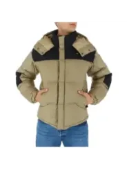Blauer 331263 gesteppte Nylonjacke schwarz-beige