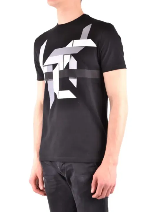 Neil Barrett Herren T-Shirt Schwarz | online kaufen