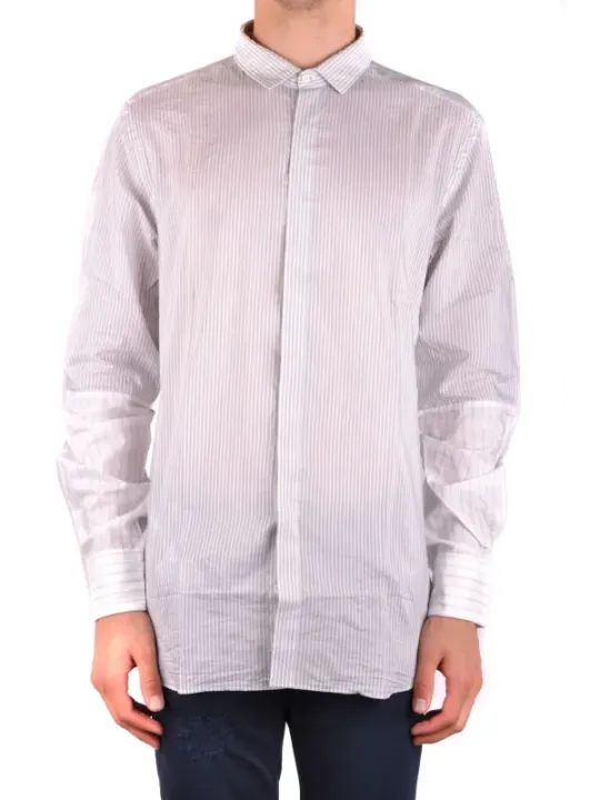 Neil Barrett Herren Hemd Grau | online kaufen