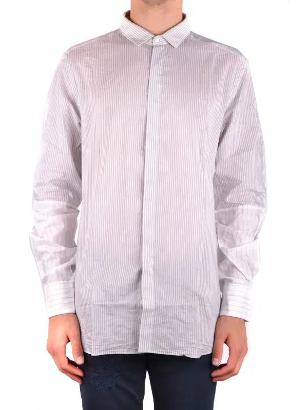 Neil Barrett Herren Hemd Grau | online kaufen