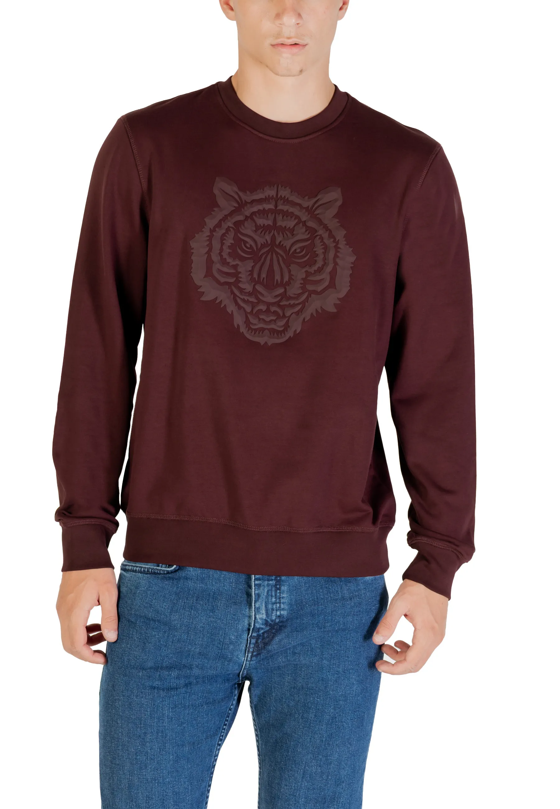 Herren Fleece Bordeaux 489781