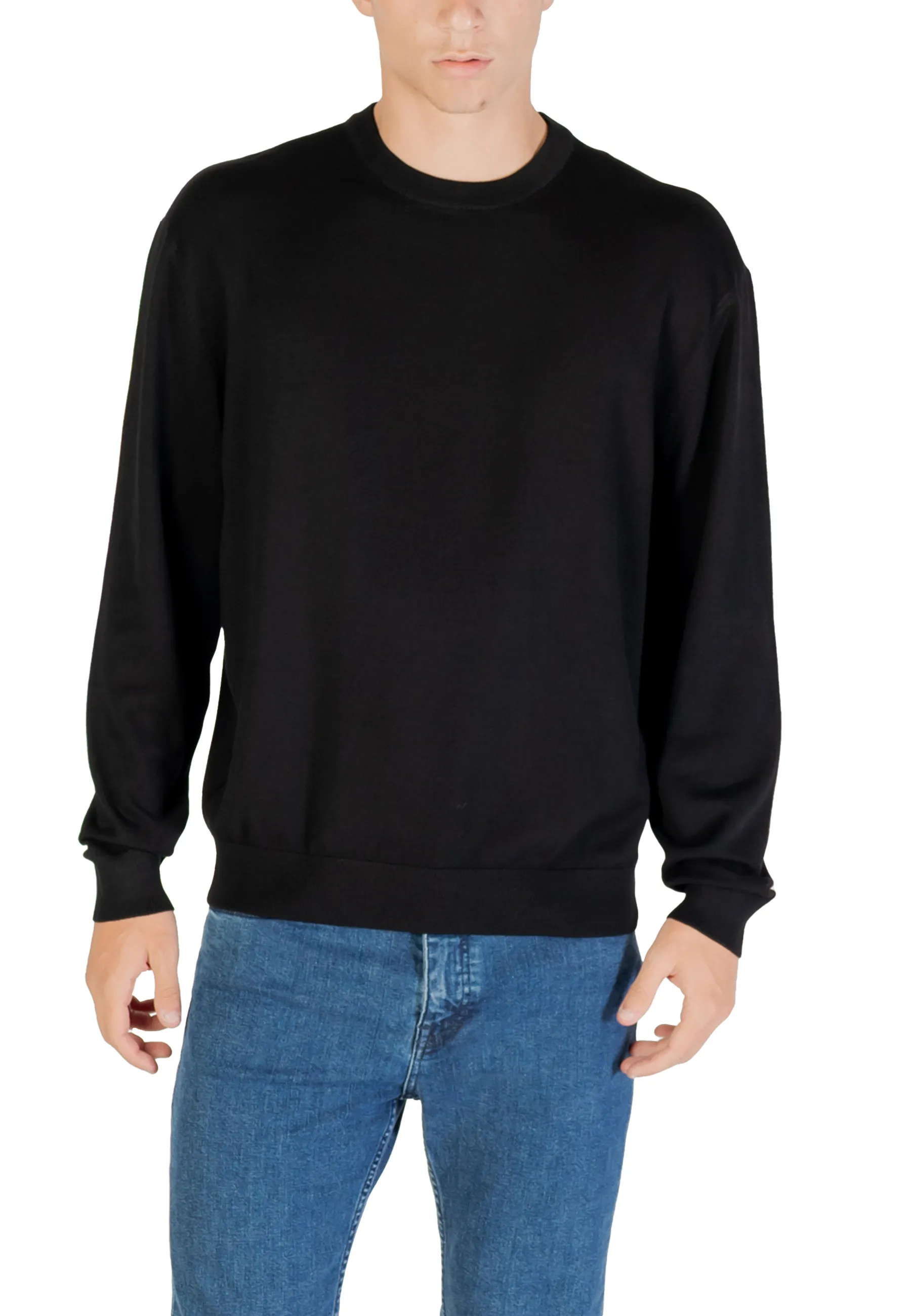 Herren Pullover Schwarz 489771