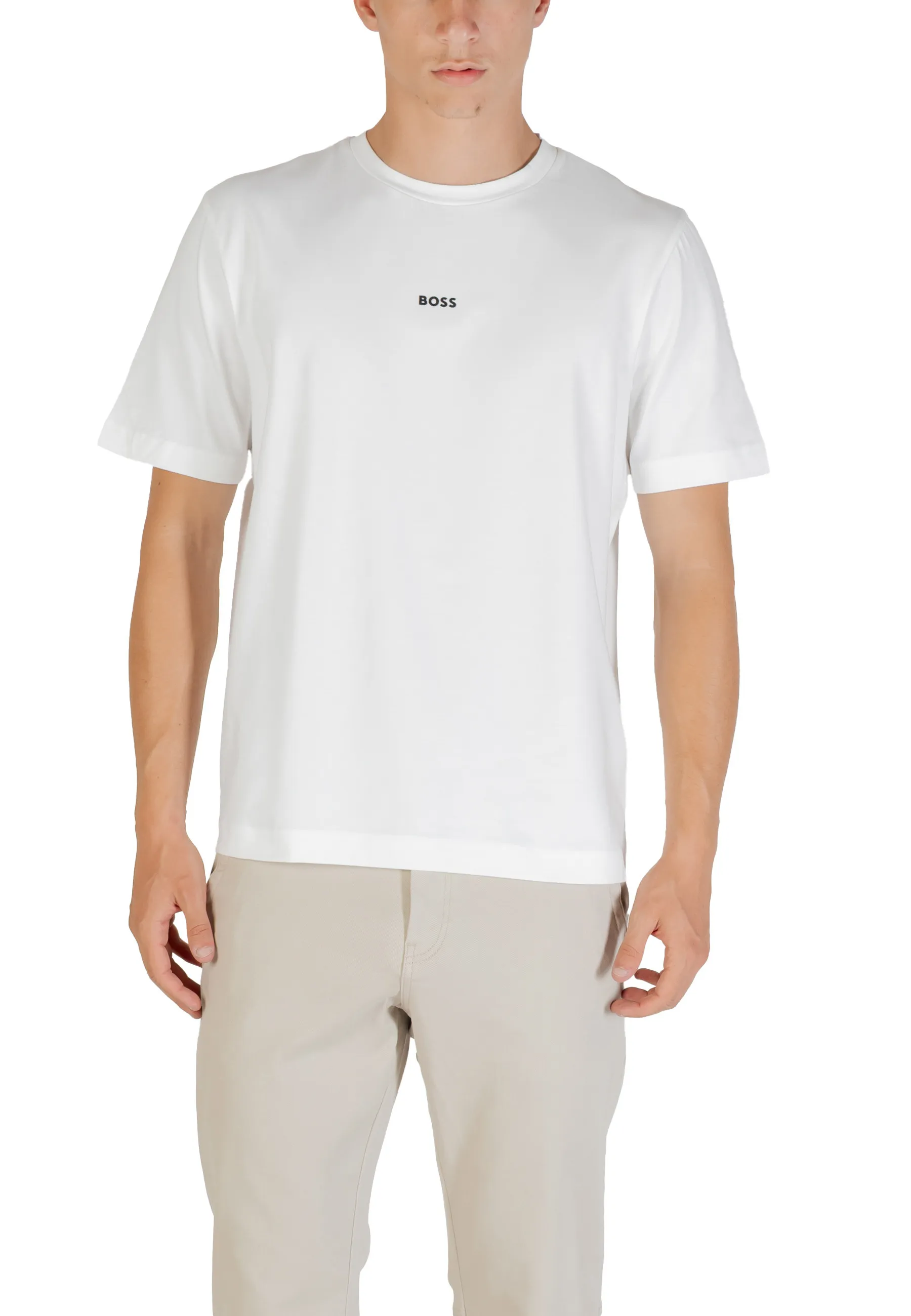 Boss Herren T-Shirt Weiß 489756
