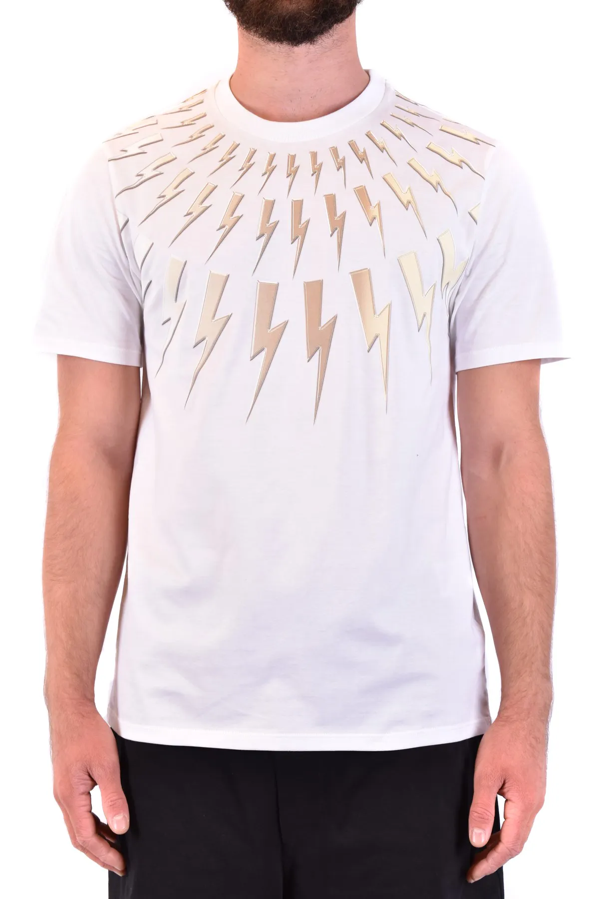 Herren T-Shirt Weiß 489463