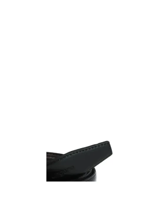 Schwarzer Ledergürtel Ungaro 267686