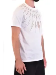 Neil Barrett Herren T-Shirt Weiß | online kaufen