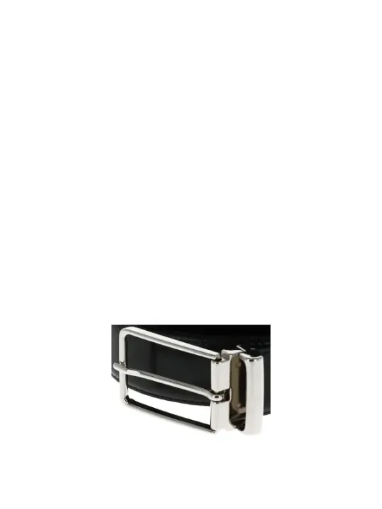 Polierter silberner Ungaro Gürtelschnalle rechteckig