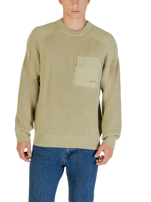 Boss Herren Pullover Beige | online kaufen