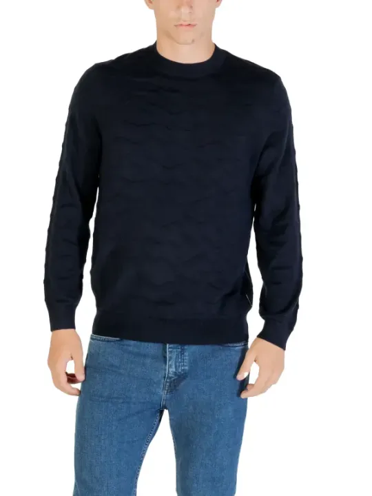 Armani Exchange Herren Pullover Blau | online kaufen