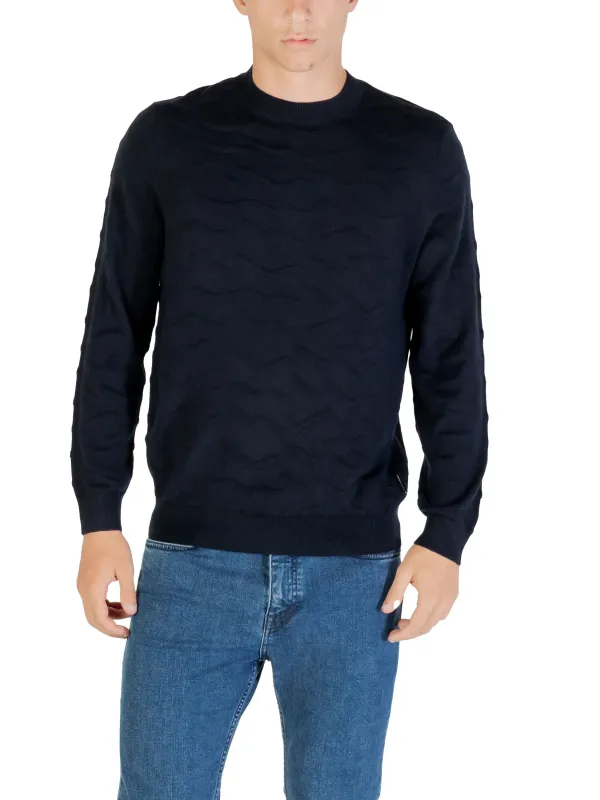 Armani Exchange Herren Pullover Blau | online kaufen