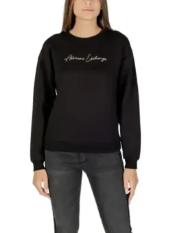 Armani Exchange Damen Fleece Schwarz | online kaufen