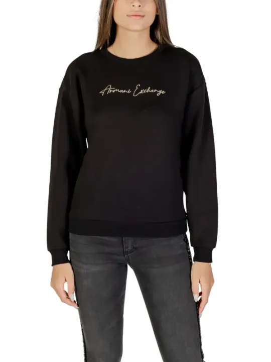 Armani Exchange Damen Fleece Schwarz | online kaufen