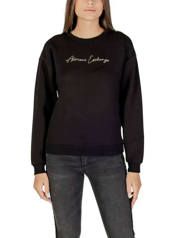 Armani Exchange Damen Fleece Schwarz | online kaufen