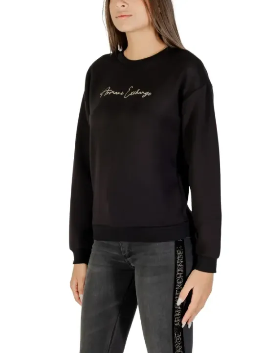 Armani Exchange Damen Fleece Schwarz | online kaufen