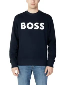 Boss Herren Fleece Blau mieten | Flex-Fashion Verleih