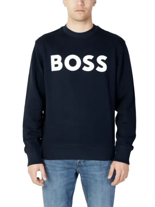 Boss Herren Fleece Blau | online kaufen