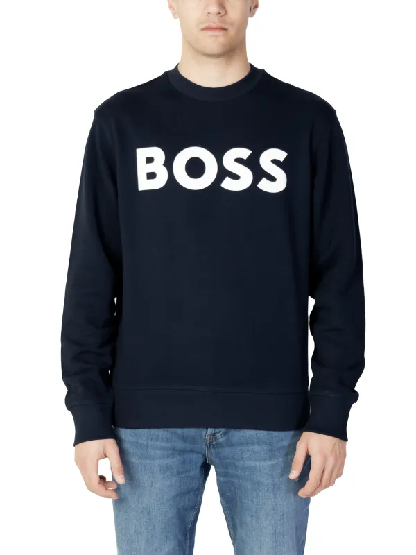 Boss Herren Fleece Blau | online kaufen