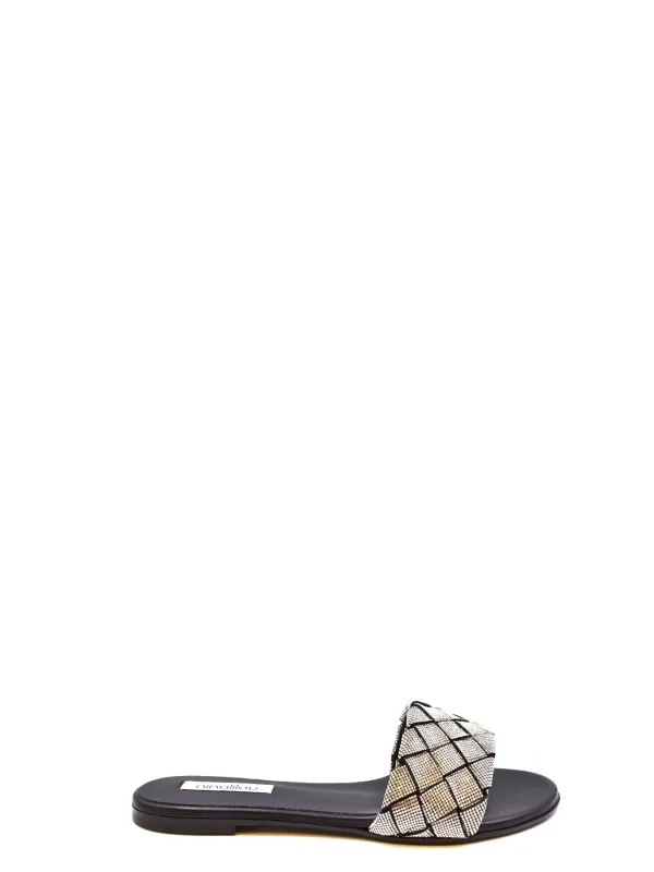 Ninalilou Damen Pantolette Schwarz | online kaufen