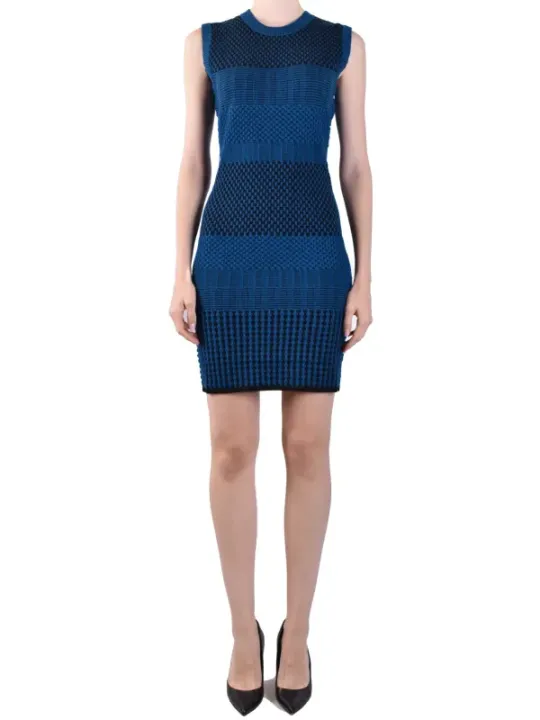Diane Von Furstenberg Damen Kleid Blau | online kaufen