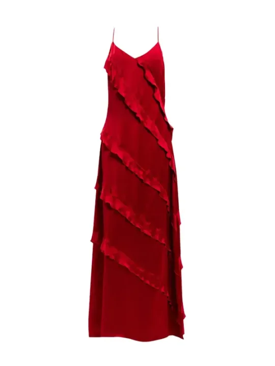 Twinset Damen Kleid Rot | online kaufen