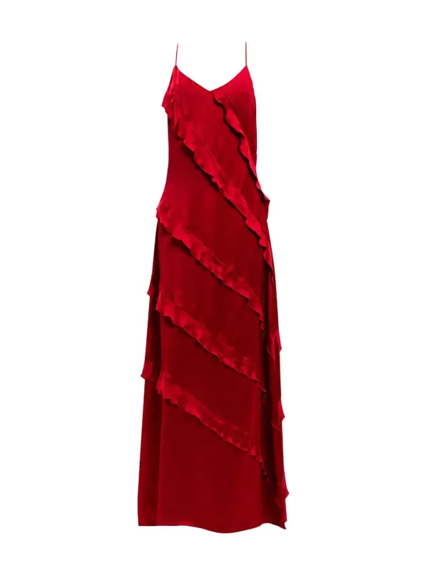 Twinset Damen Kleid Rot | online kaufen