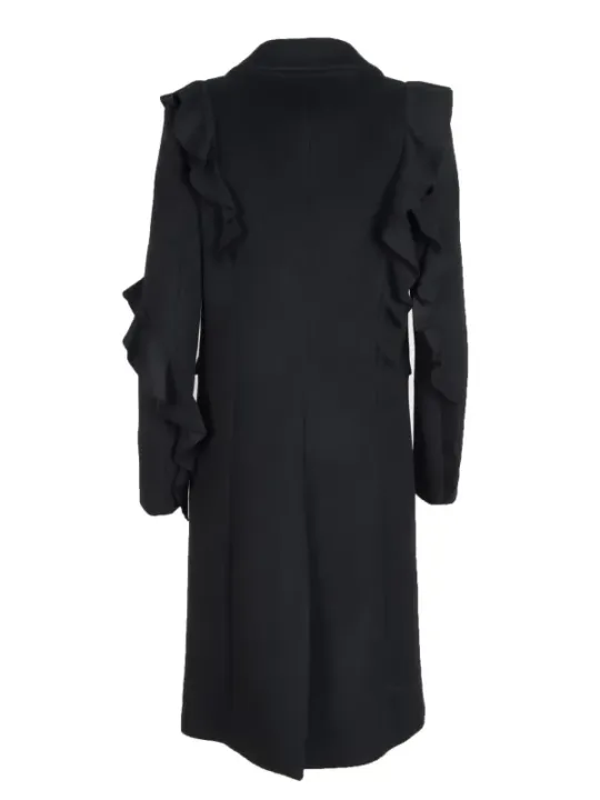 Dunkelgrauer Patrizia Pepe Mantel elegant