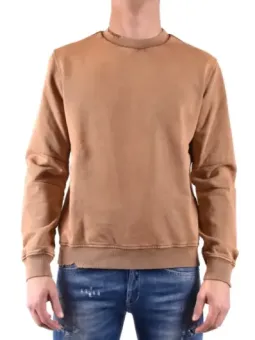 Paolo Pecora Herren Fleece Braun | online kaufen