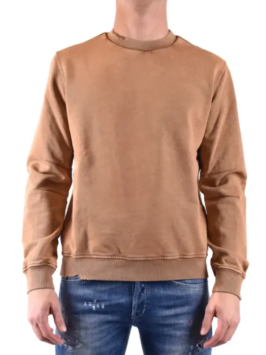 Paolo Pecora Herren Fleece Braun | online kaufen