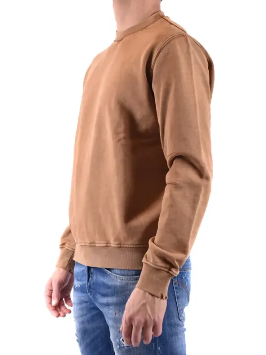 Paolo Pecora Herren Fleece Braun | online kaufen