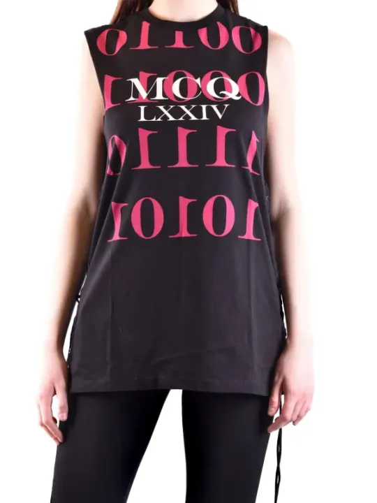 Alexander Mcqueen Damen Tank-Tops Schwarz | online kaufen