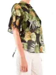 Twinset Damen Hemd Schwarz | online kaufen