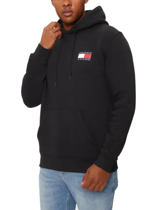 Tommy Hilfiger Jeans Herren Fleece Schwarz | online kaufen