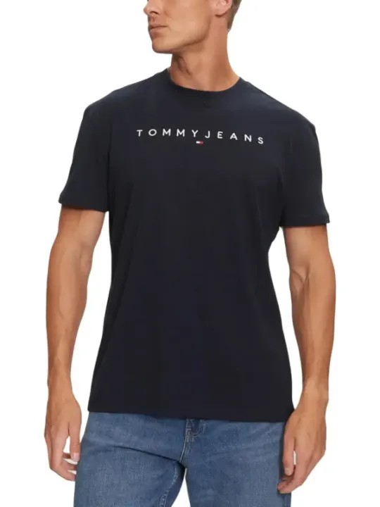 Tommy Hilfiger Jeans Herren T-Shirt Blau | online kaufen