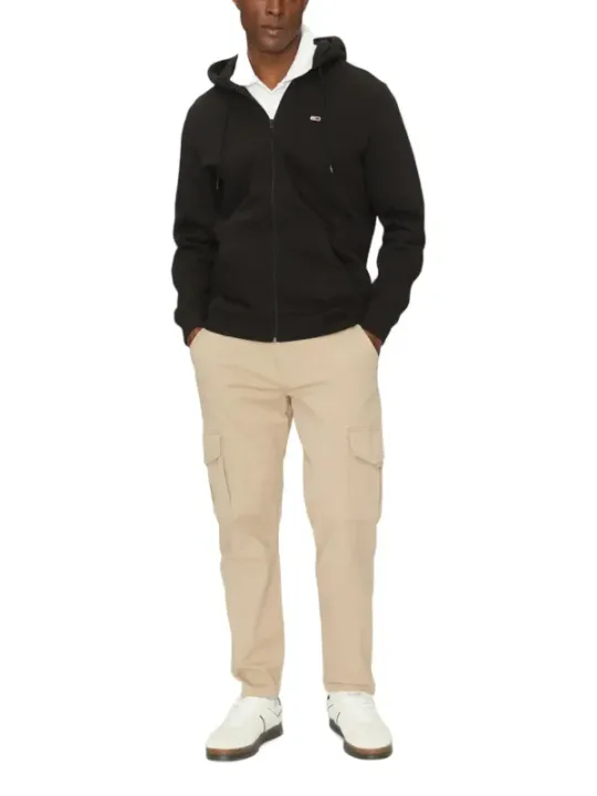 Tommy Hilfiger Jeans Herren Fleece Schwarz | online kaufen