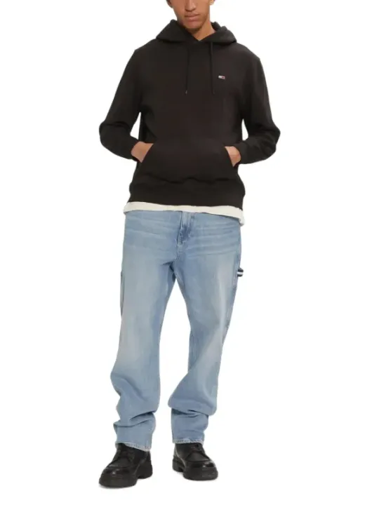 Tommy Hilfiger Jeans Herren Fleece Schwarz | online kaufen