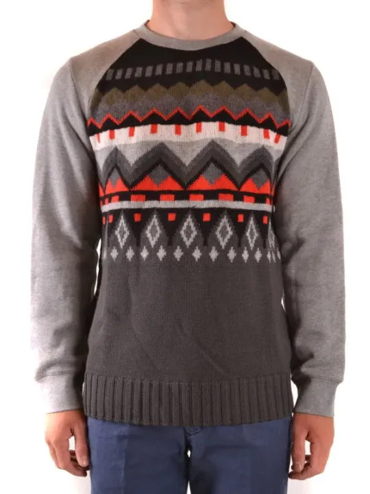 Paolo Pecora Herren Pullover Grau | online kaufen