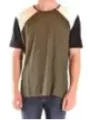 Paolo Pecora Herren T-Shirt Bunt mieten bei Flex-Fashion