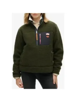 Superdry Damen Pullover Grün mieten - Flex-Fashion Verleih