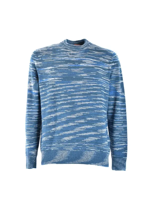 Missoni Herren Pullover Azurblau | online kaufen