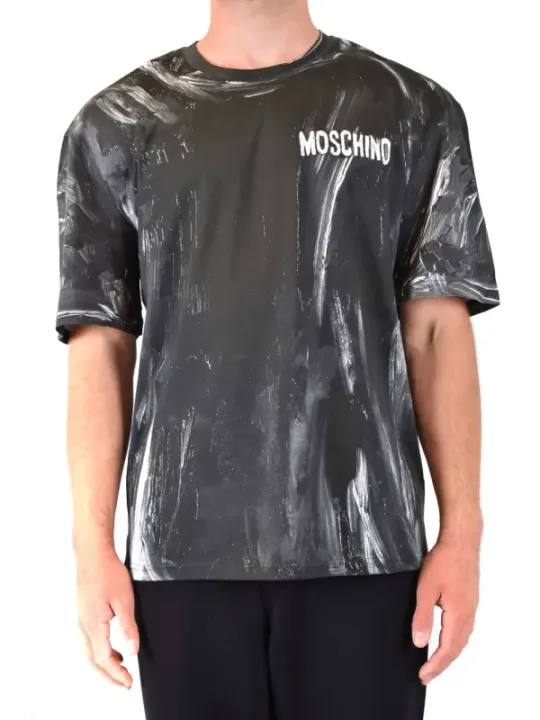 Moschino Herren T-Shirt Schwarz | online kaufen